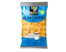 Kvietiniai krekeriai HEY su druska,90g